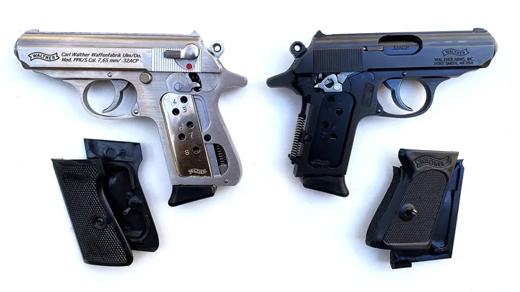 Though its manual of arms is dated, the pistol is only slightly handicapped by its slide lock in rapid reloading.