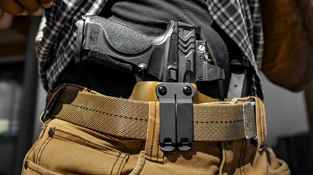Build Confidence with Your Firearm by carrying your firearm at home to become comfortable with it.