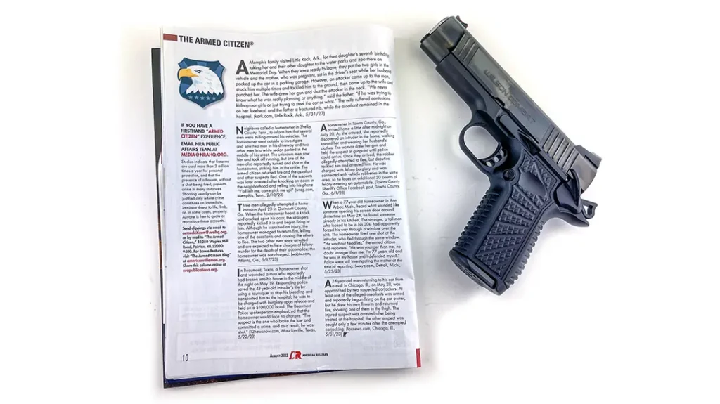 Many of our readers are NRA members and are likely familiar with the Armed Citizens column in the organization’s magazines.