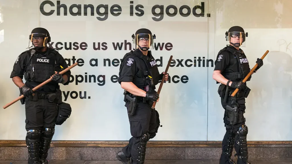 Law enforcement has legal protection that civilians do not.