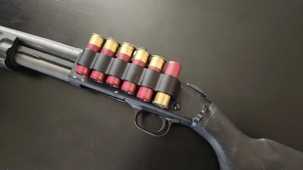 It is important to keep extra ammo onboard your shotgun.