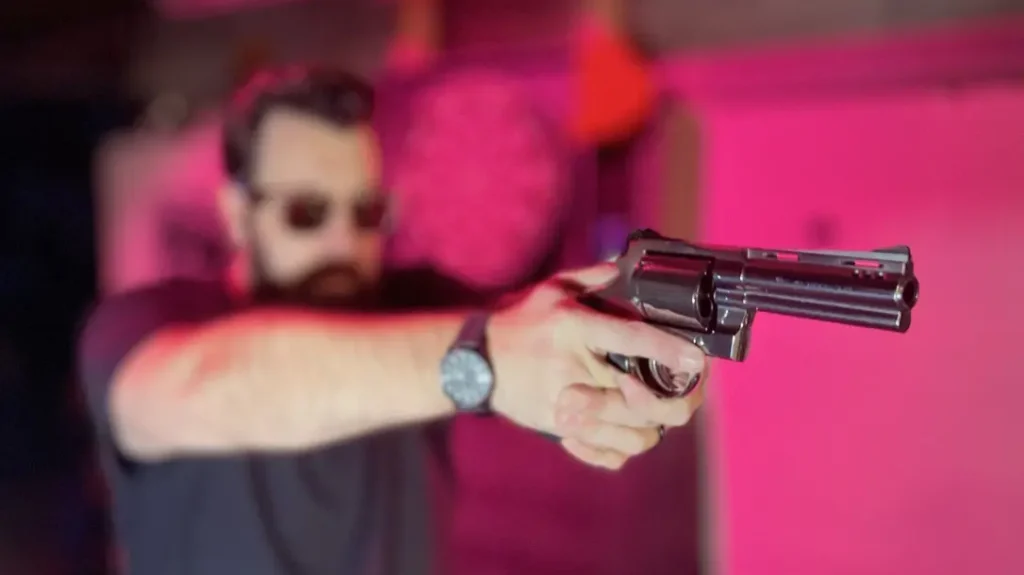 If you’re choosing your first revolver for self-defense, you should train with Double-Action Only shooting.