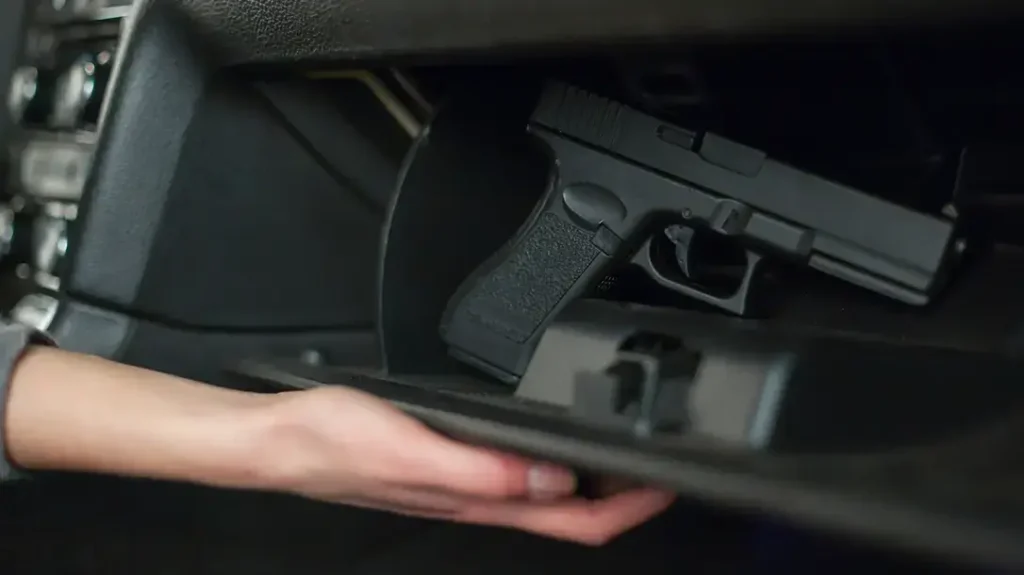 Do not reach for your firearm if during a traffic stop.