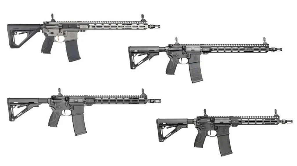 The The M&P 15 AXE  has four models.
