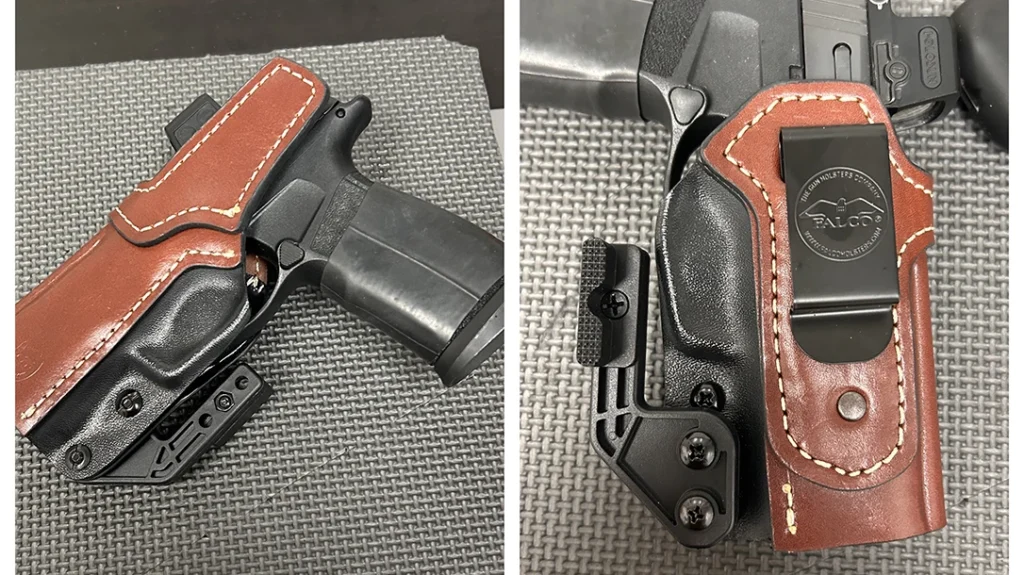 The second offering from Falco (and the most comfortable holster I tried) is the TalonGuard.