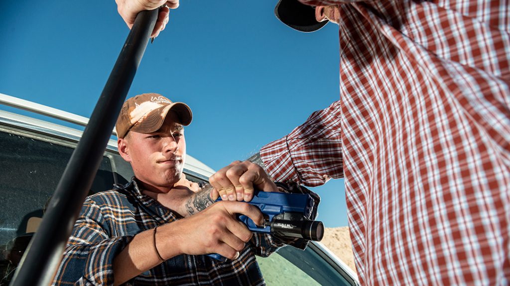 Contact shots are a real possibility if you’re pushed up against a wall or vehicle or taken to the ground. This happens in many close quarters self-defense situations.