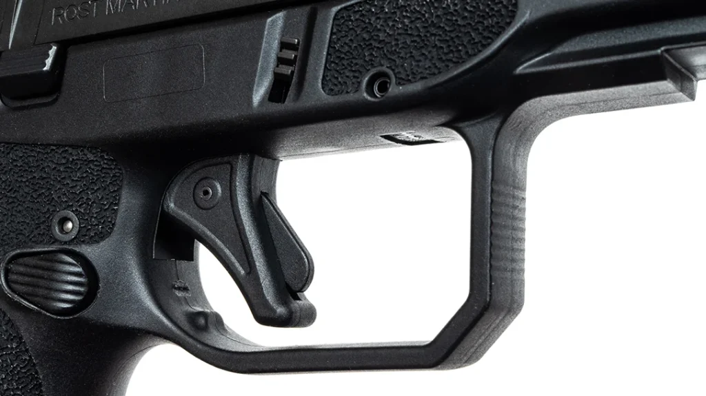 The trigger on the Rost Martin RM1S was quite good. It’s perplexing to say that when the average pull weight through the break was 5.88 pounds.