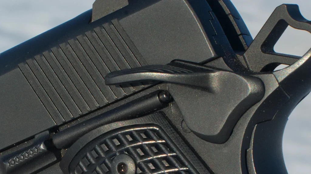 Larger safeties are good for smaller hands.