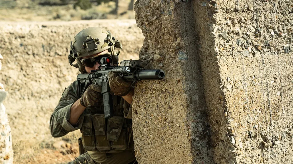 The SureFire SOCOM-4 is a hard-use suppressor.