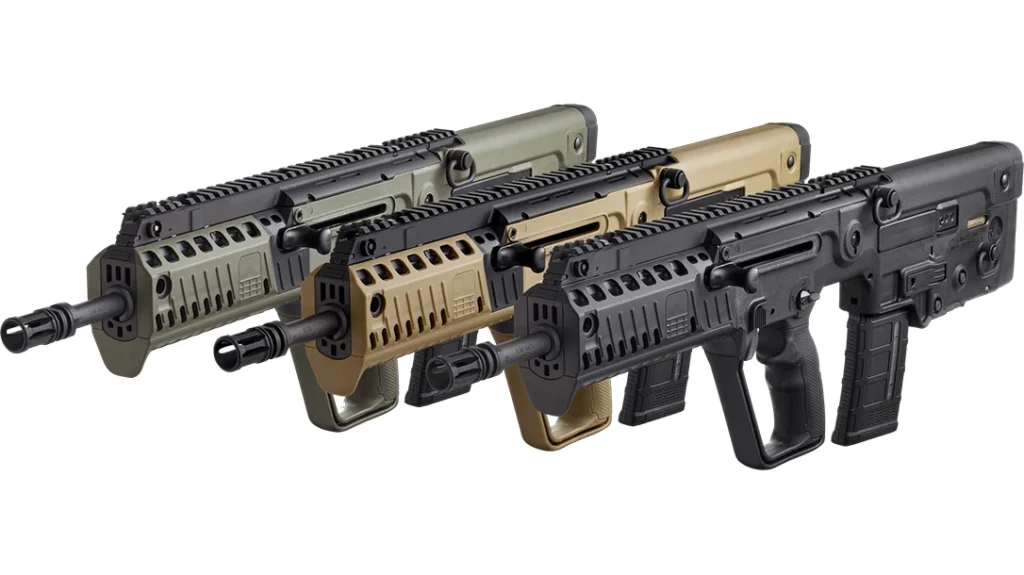 The IWI Tavor X95 comes in multiple color options.