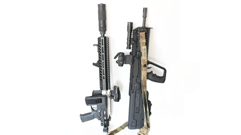 A bullpup can provide a longer barrel in a shorter platform than traditional rifles.