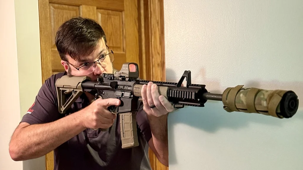 Rifles are often more similar to pistols, with possible exceptions in the chambering and safety.