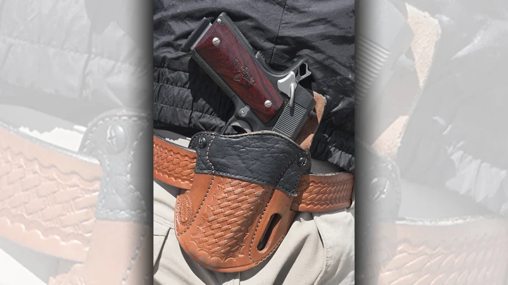 CCW Art and Science: During cold months when jackets are a requirement, the author can conceal his full-sized pistols with ease.