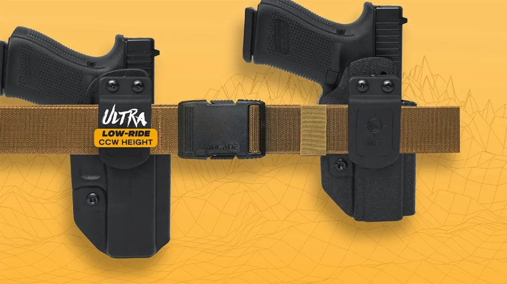 Mission First Tactical MFT Ultra Low Ride IWB Holster.