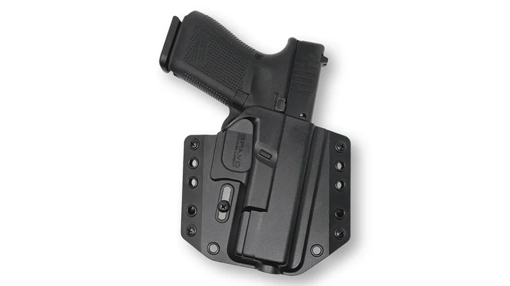 Bravo Concealment 3.0 BCA OWB holster. SHOT Show CCW Holsters.