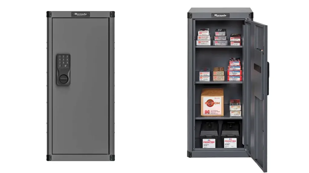 SHOT Show Gun Safes: Hornady Digital Ammo Cabinet.