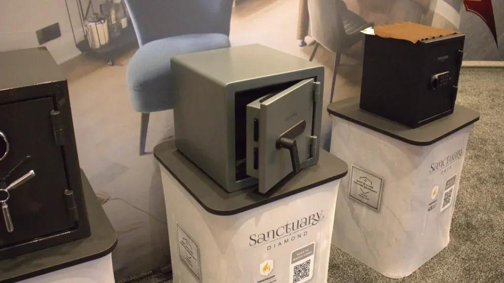 SHOT Show Gun Safes: Sanctuary Diamond Line.