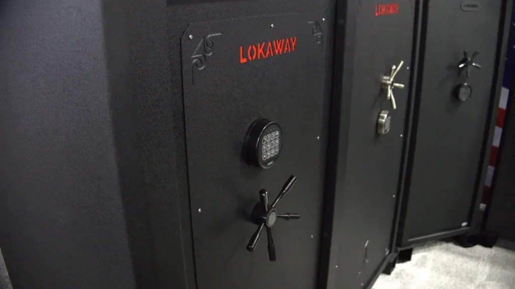 SHOT Show Gun Safes: LOKAWAY Lockable Storage Cabinet.