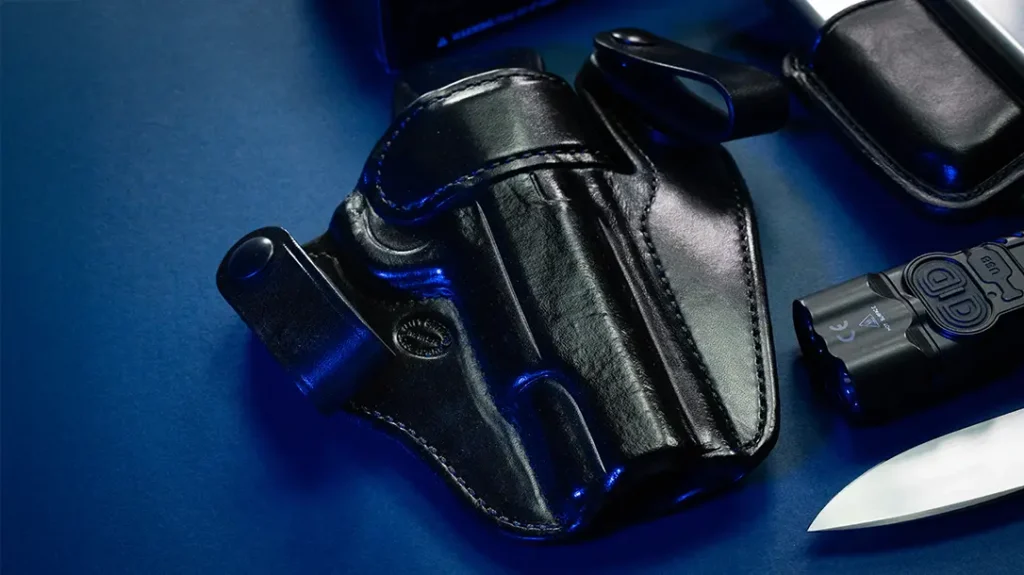 The Versa Max 2 is, in my view, one of the finest leather IWB holsters ever built for a full-size pistol. It was ideal for carrying a full-size 1911.
