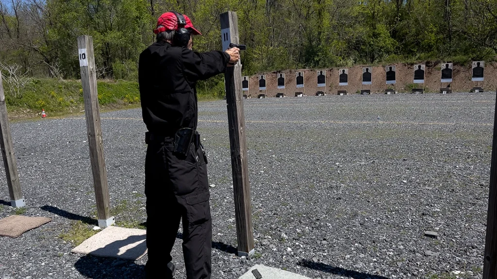 PPC matches test accuracy and use of cover among other skills, seen here at Harrisburg Hunters and Anglers club in Pennsylvania.