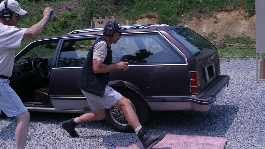 International Practical Shooting Assn., the concealed carry sport, uses realistic props and scenarios.