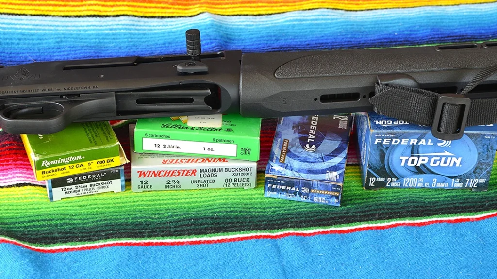 The author tested a range of ammunition through the IWI Mafteah.