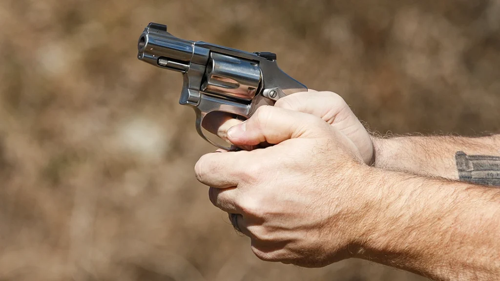 When the author measured the DAO trigger pull of the Smith & Wesson Davidson’s Exclusive 940 J-Frame on my digital trigger gauge, I got an average reading of 9.93 pounds.