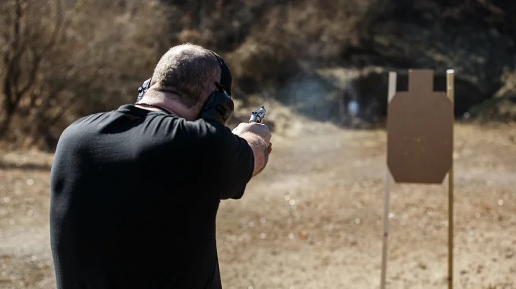 The relatively heavy trigger pull made it a little more challenging to shoot consistently accurate shots for the accuracy portion of my tests.